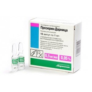 ПРОЗЕРИН-ДАРНИЦЯ р-н д/ін. 0.5мг/мл 1мл амп. №10