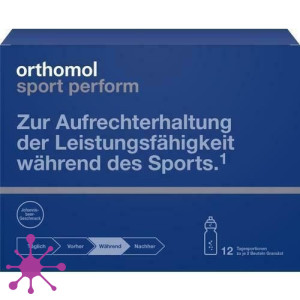 Ортомол Orthomol Sport Perform (6 тренеровок)