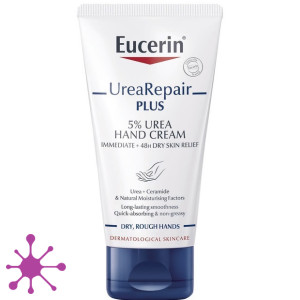 Eucerin крем для рук Urea Repair Plus 5% urea зволожуючий для сухої шкіри