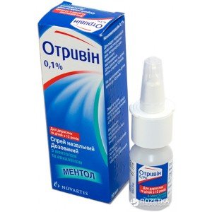 Отривин с ментолом и эвкалиптом