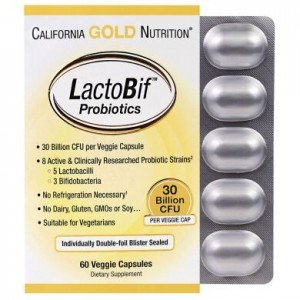 California Gold Nutrition, Пробиотики лактобиф